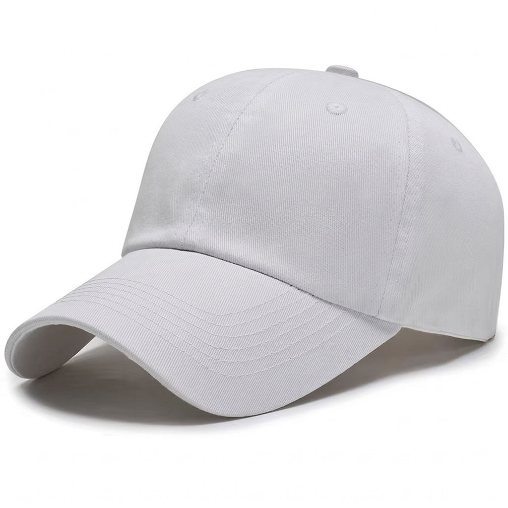 Dad hat keps vit