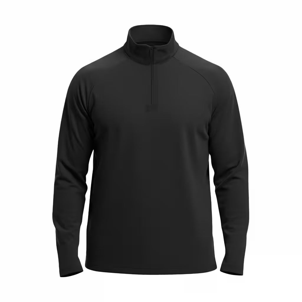Svart Halfzip tröja från wearly profilkläder