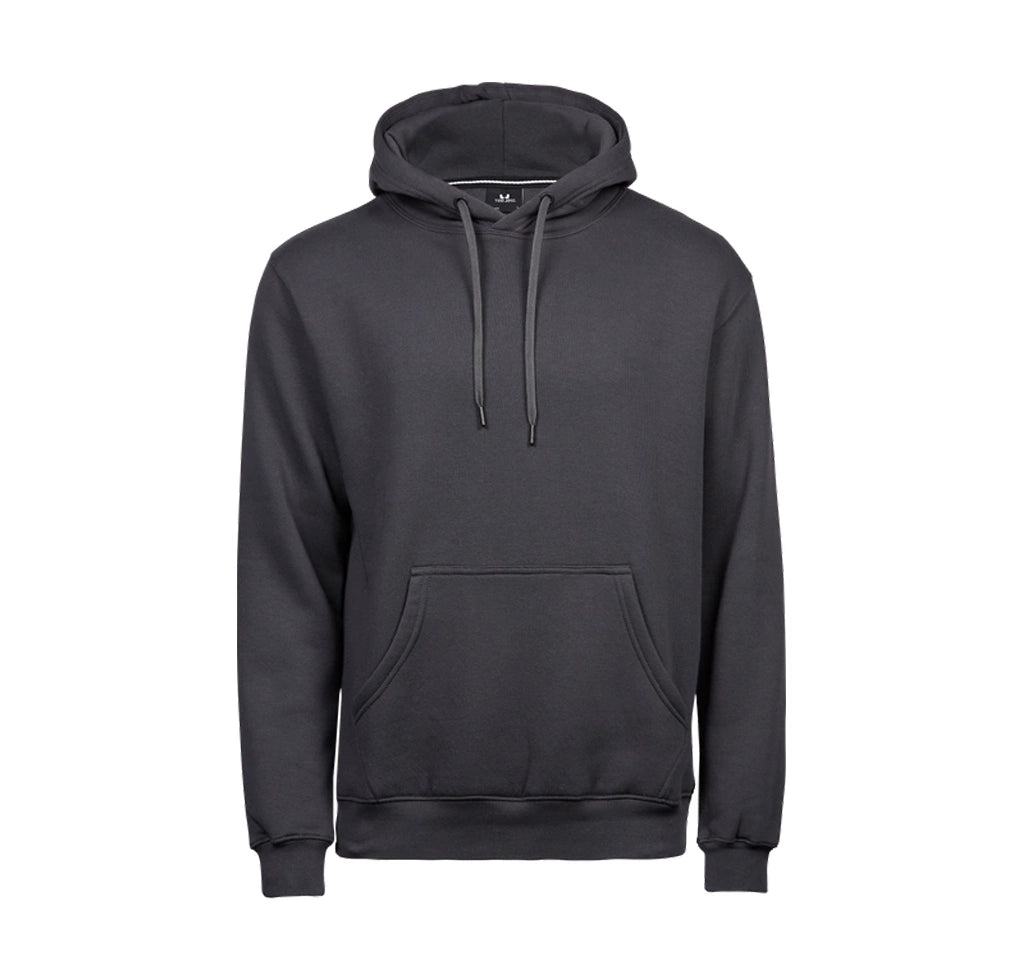 Tee Jays mörkgrå hoodie