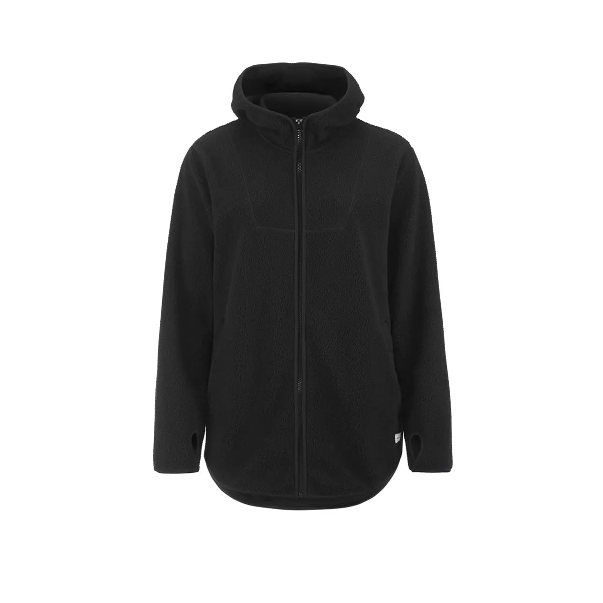 Join Pile Fleece FZ Hood dam