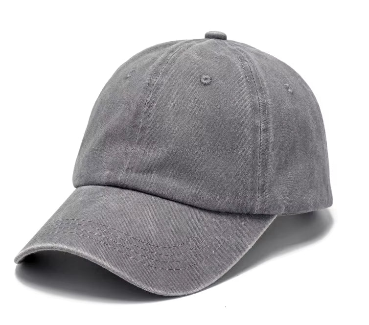 Keps vintage Ljusgrå