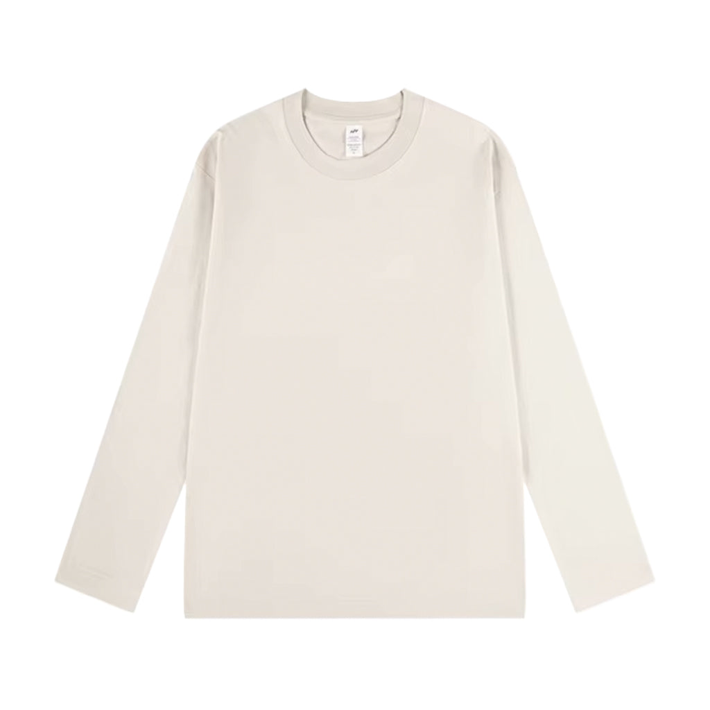 Långärmad tröja beige