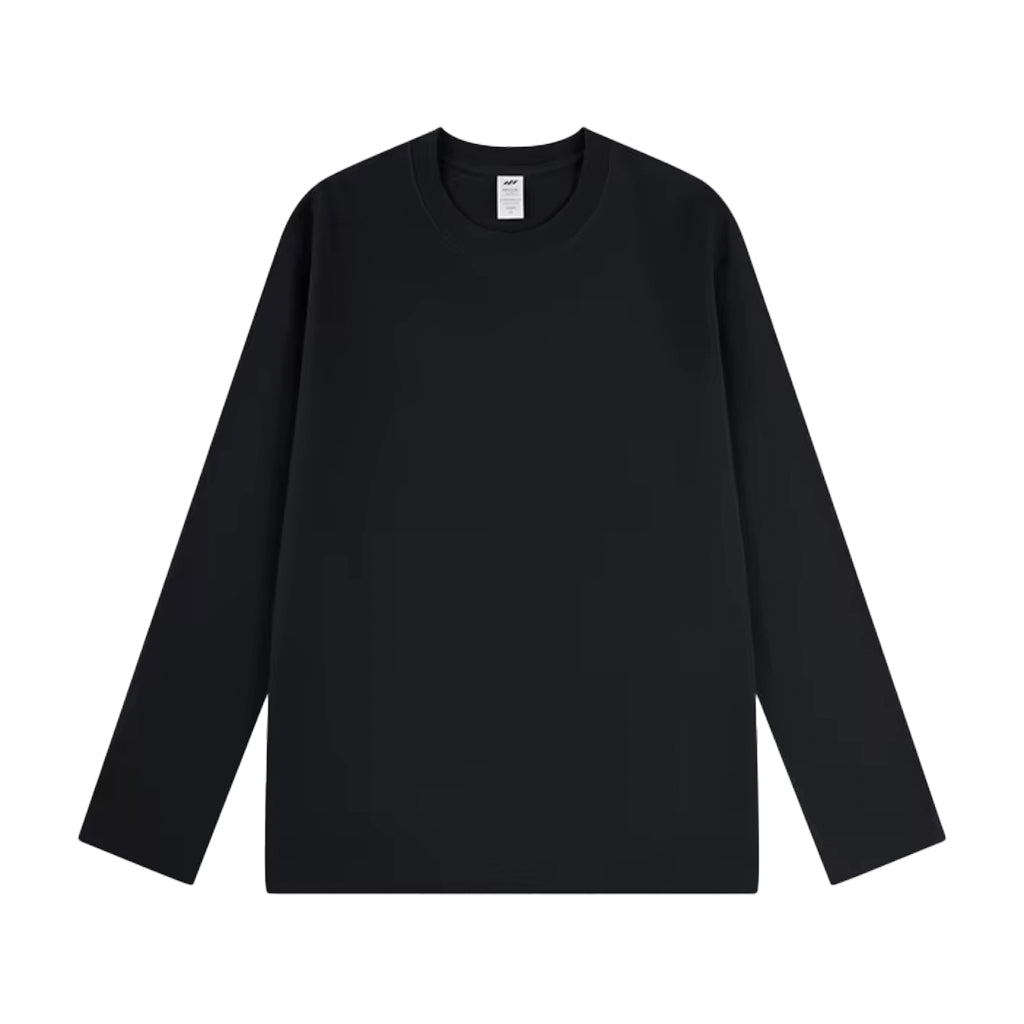 Långärmad tröja svart