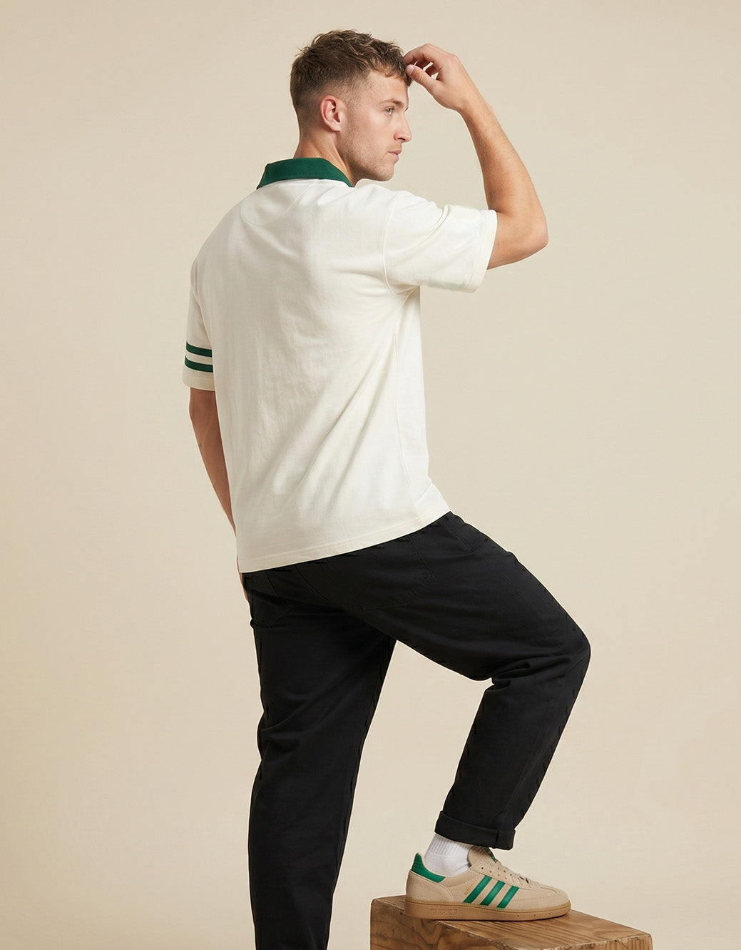 Klassisk piké profilpiké pose