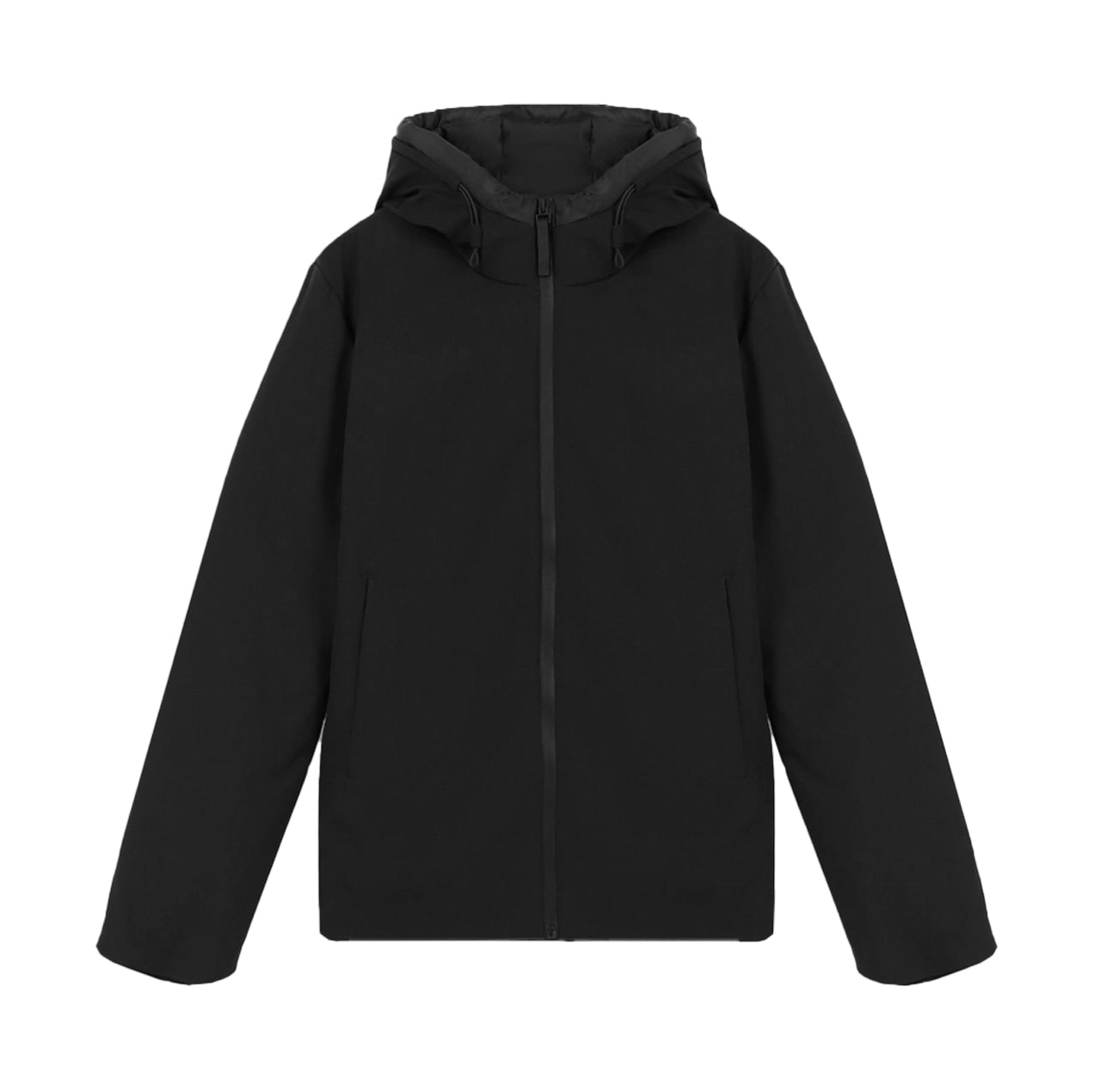 Produktbild svart vadderad jacka