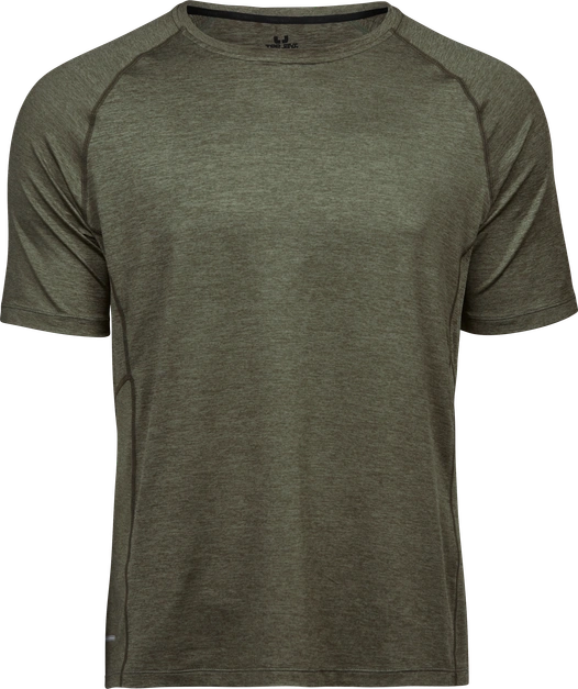 T-shirt-tee-jays-mörkgrön