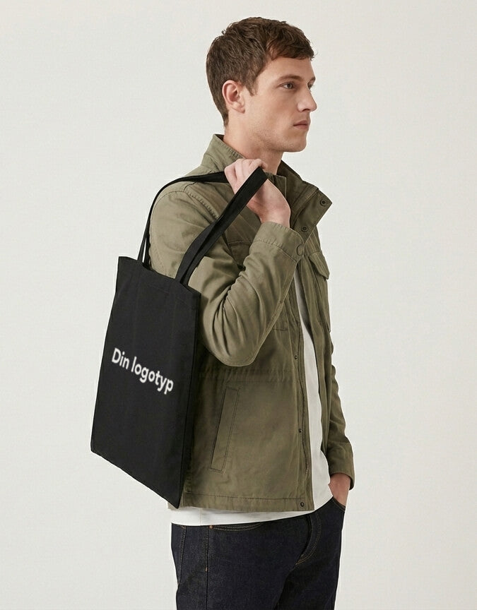 Tygkasse från sidan