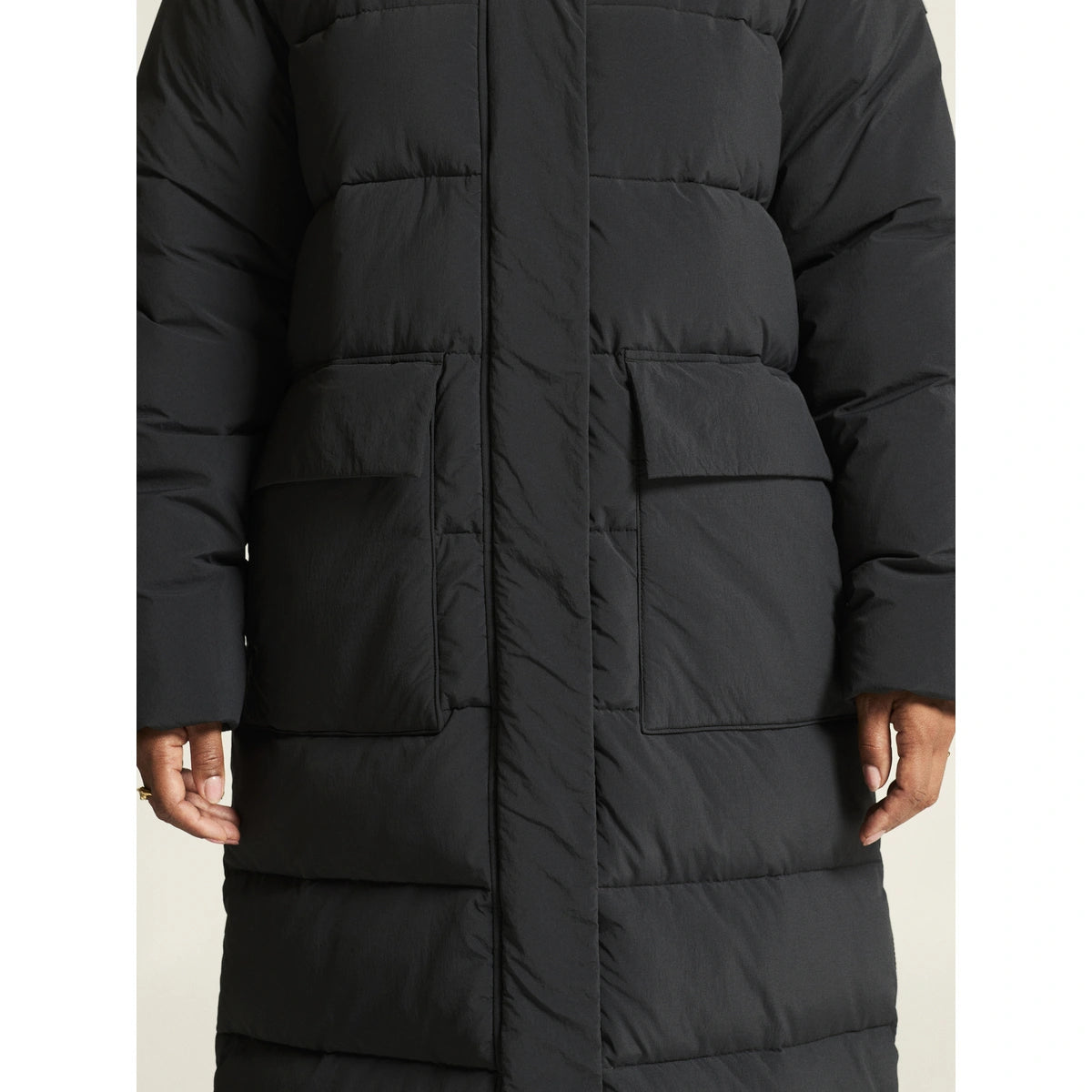 Urban Long Padded Coat dam