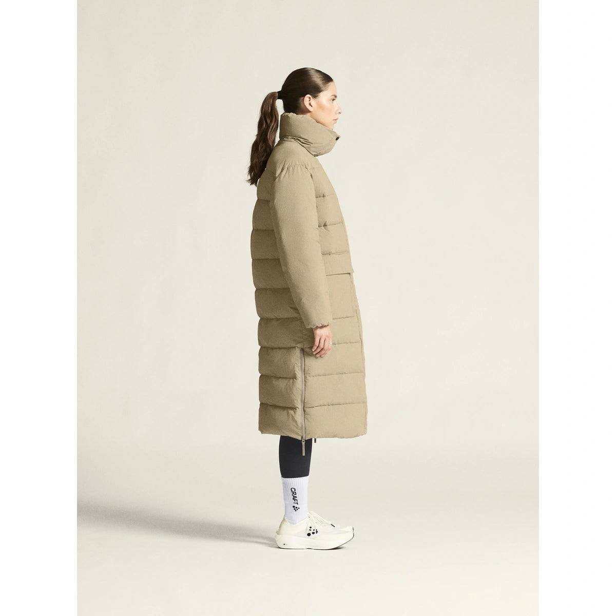 Urban Long Padded Coat dam