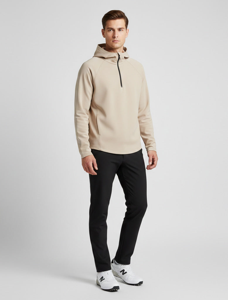 Hoodie Half-zip funktion herr