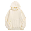 Vit tjock hoodie från wearly profilkläder